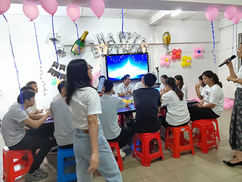 【员工生日会】并肩作战，一路同行